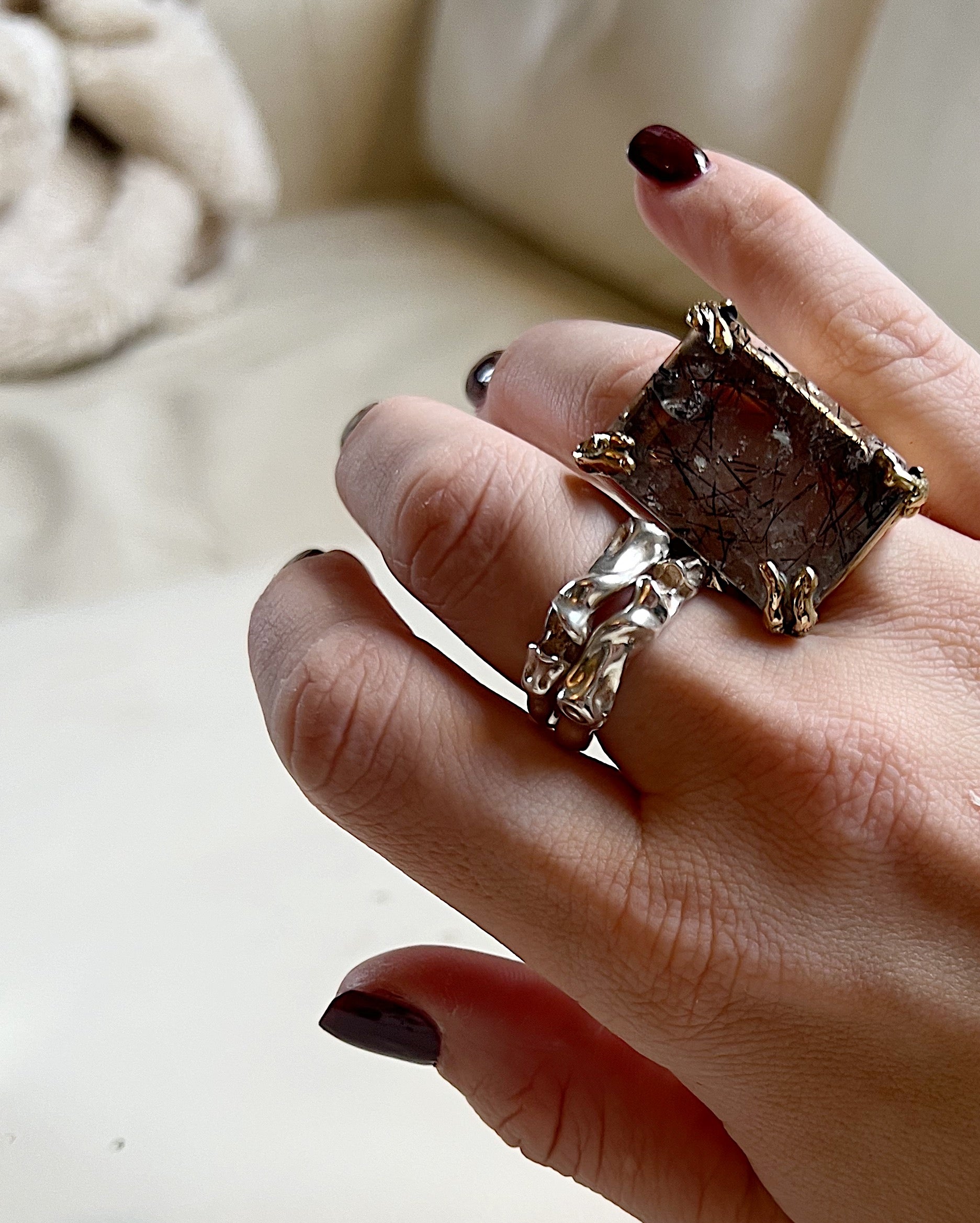 Bigger than my future - brass black rutile