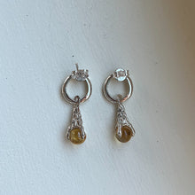 Load image into Gallery viewer, MINI STRING ME ALONG CITRINE SILVER.