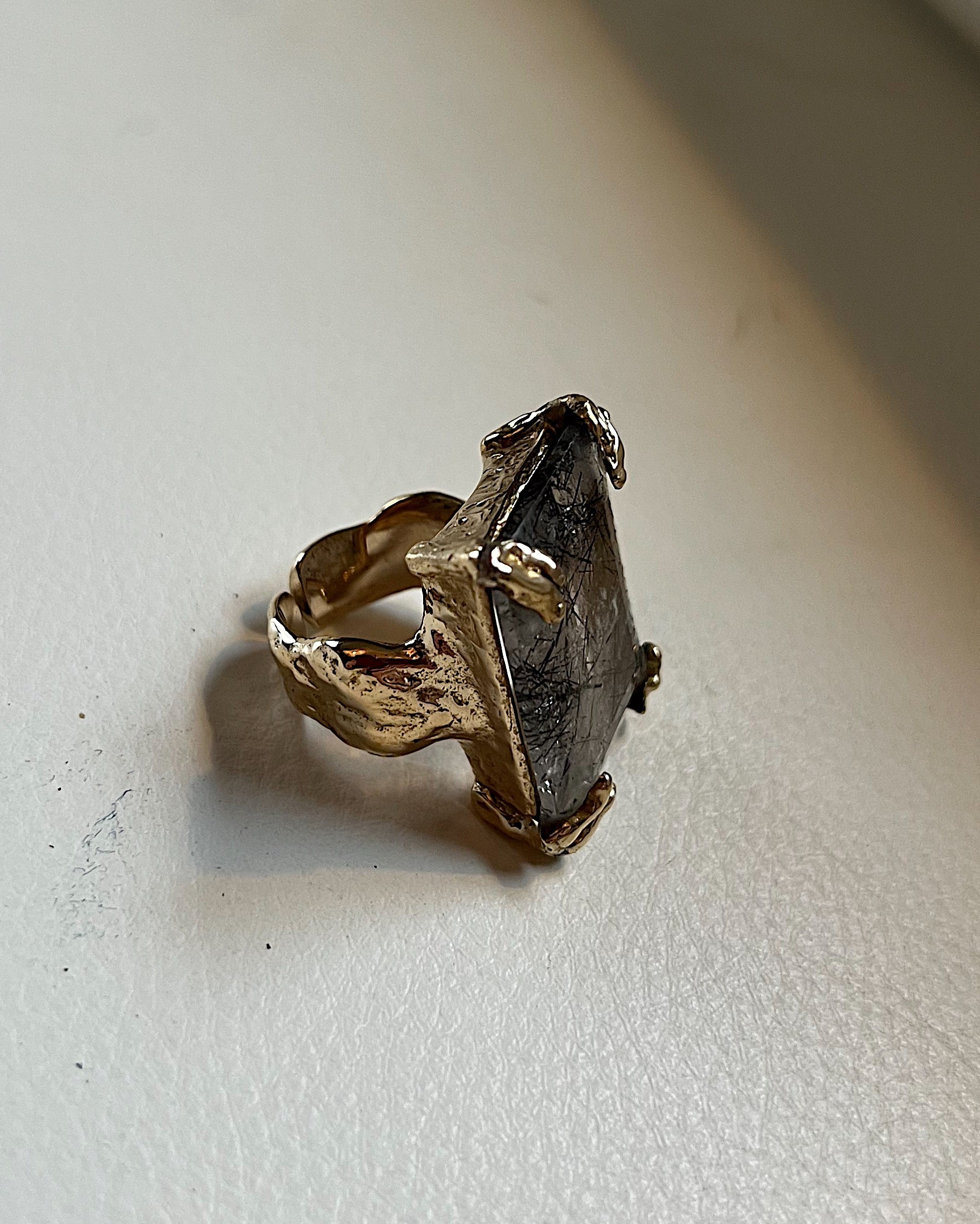 Bigger than my future - brass black rutile