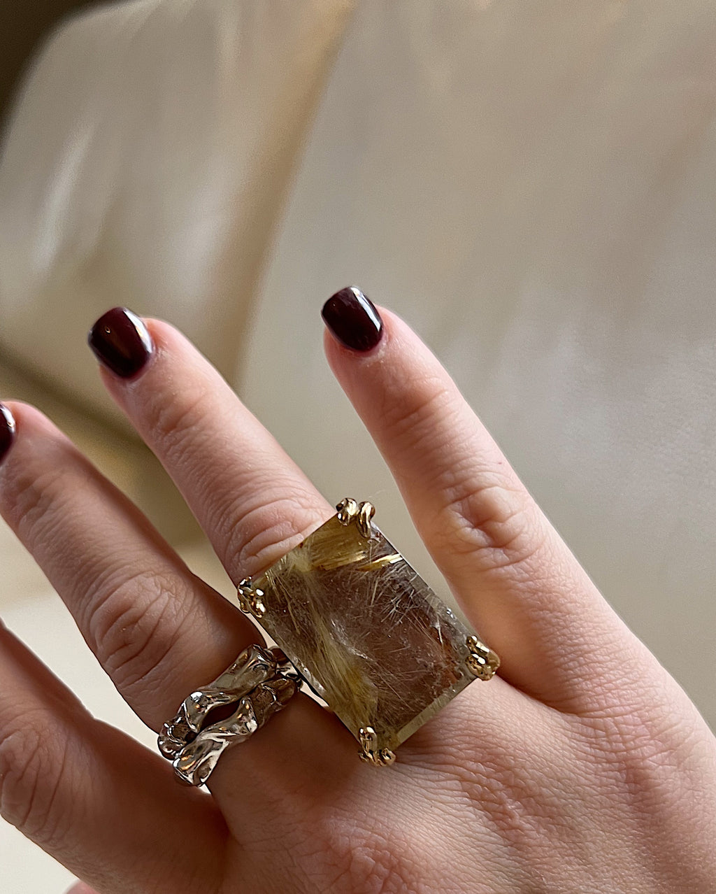 Bigger than my future - brass rutile