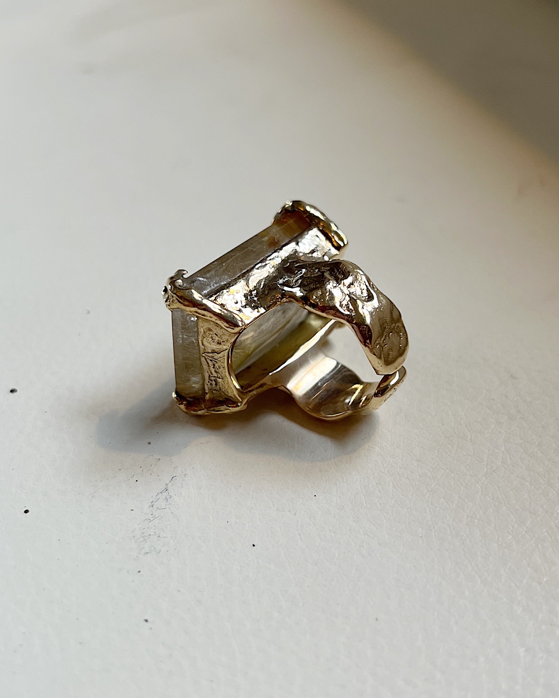 Bigger than my future - brass rutile