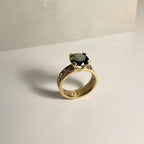 HITCHED - GREEN BRASS.