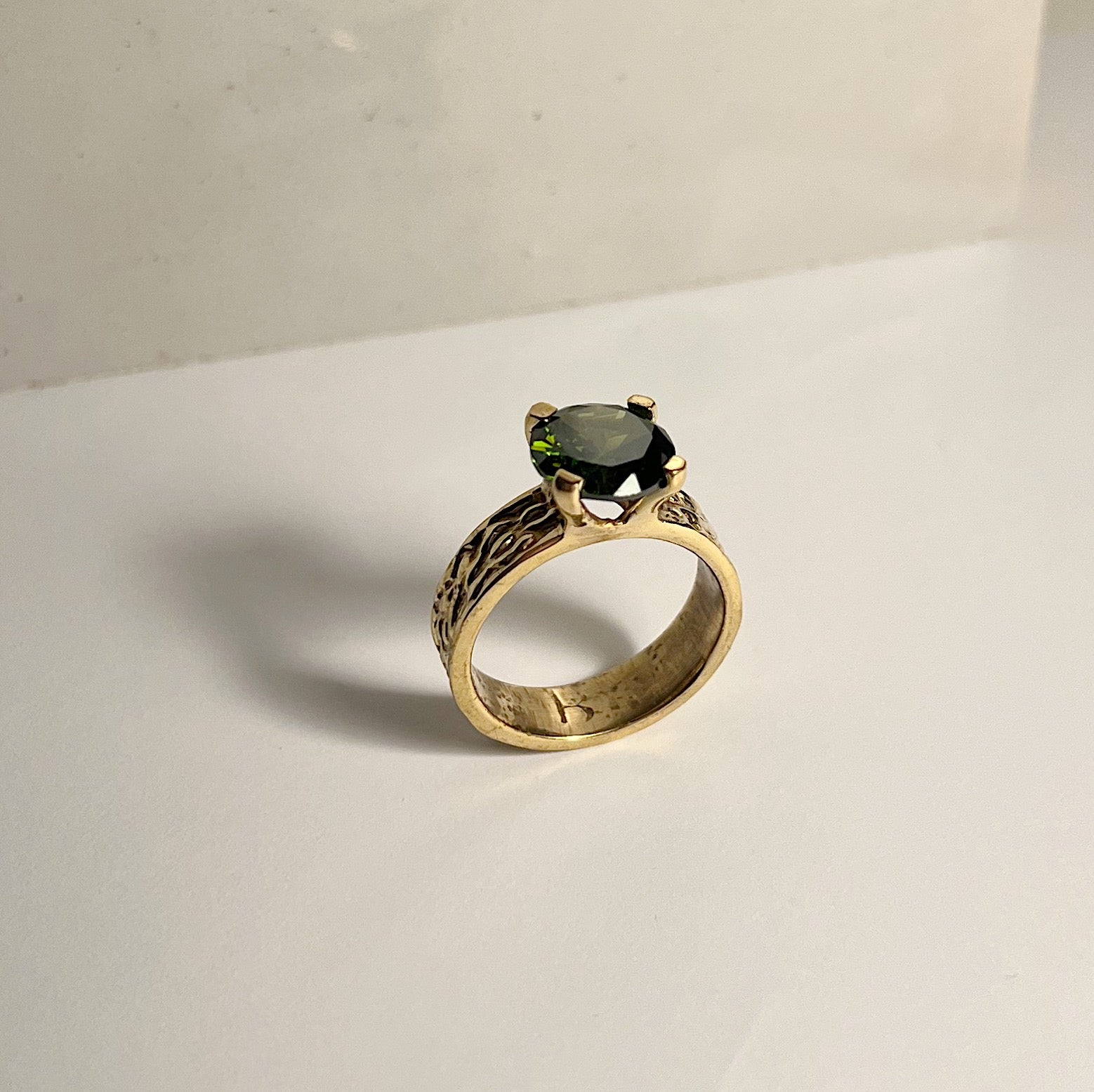 HITCHED - GREEN BRASS.