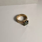 HITCHED - GREEN BRASS.