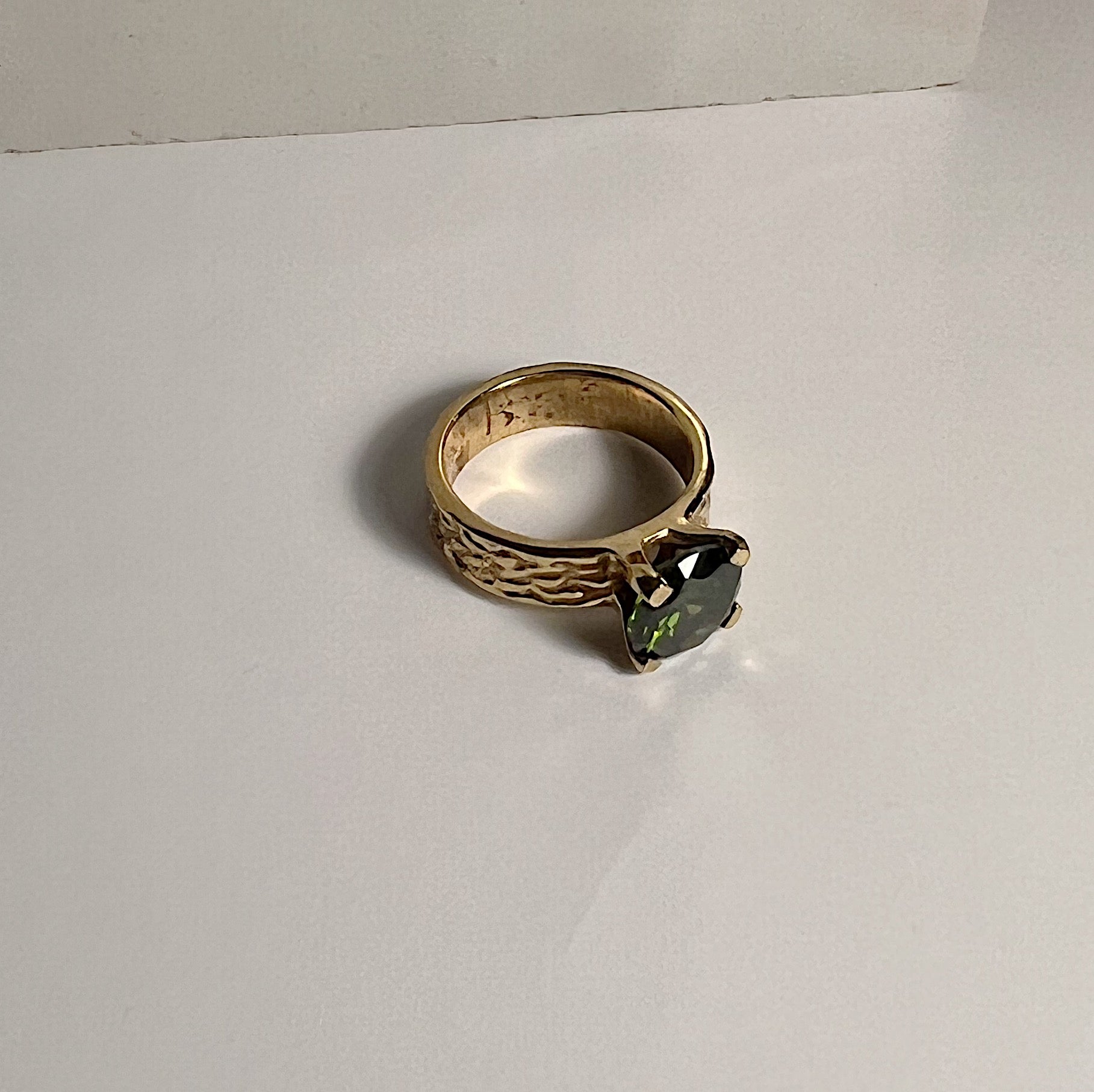 HITCHED - GREEN BRASS.