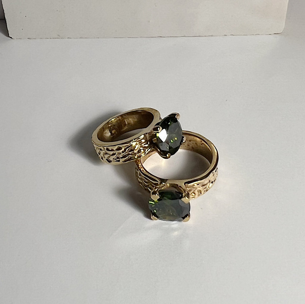 HITCHED - GREEN BRASS.