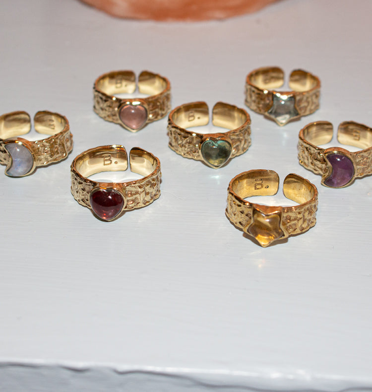 MINI URSA BRASS CITRINE.