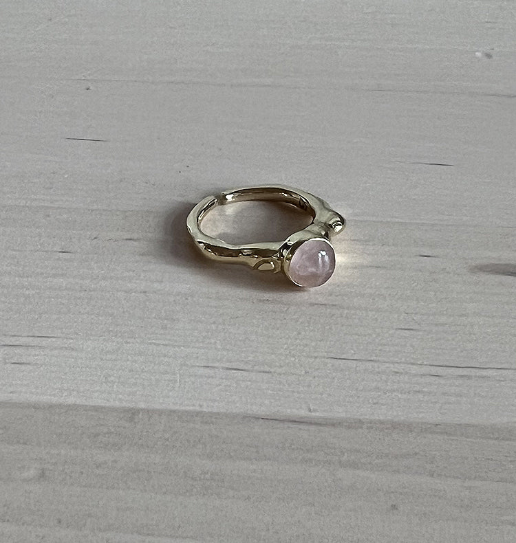 NEW BLOOD RING - ROSE BRASS.