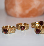 MINI RIO BRASS GARNET.