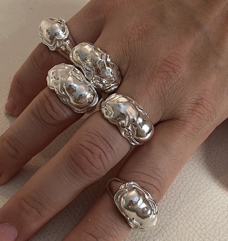 THE LEAD RING SILVER.