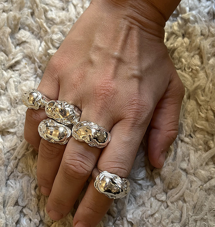 THE LEAD RING SILVER.