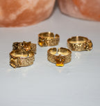 MINI URSA BRASS CITRINE.