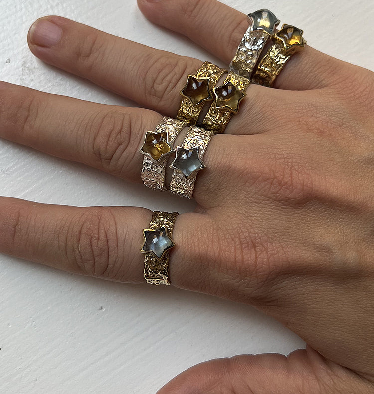 MINI URSA SILVER TOPAZ.