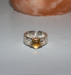 MINI URSA SILVER CITRINE.