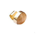 COCKTAIL OLD FASHIONED RING BRASS.