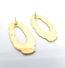 Load image into Gallery viewer, DRIP EARRINGS BRASS.