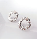MELT O EARRINGS SILVER.