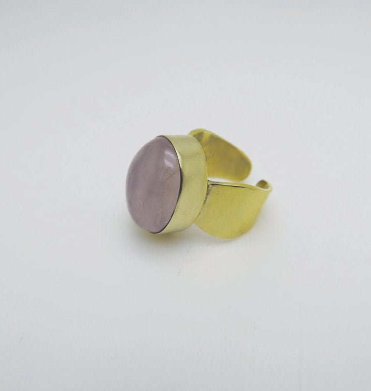 SHOT RING - PINKY WINKY BRASS.