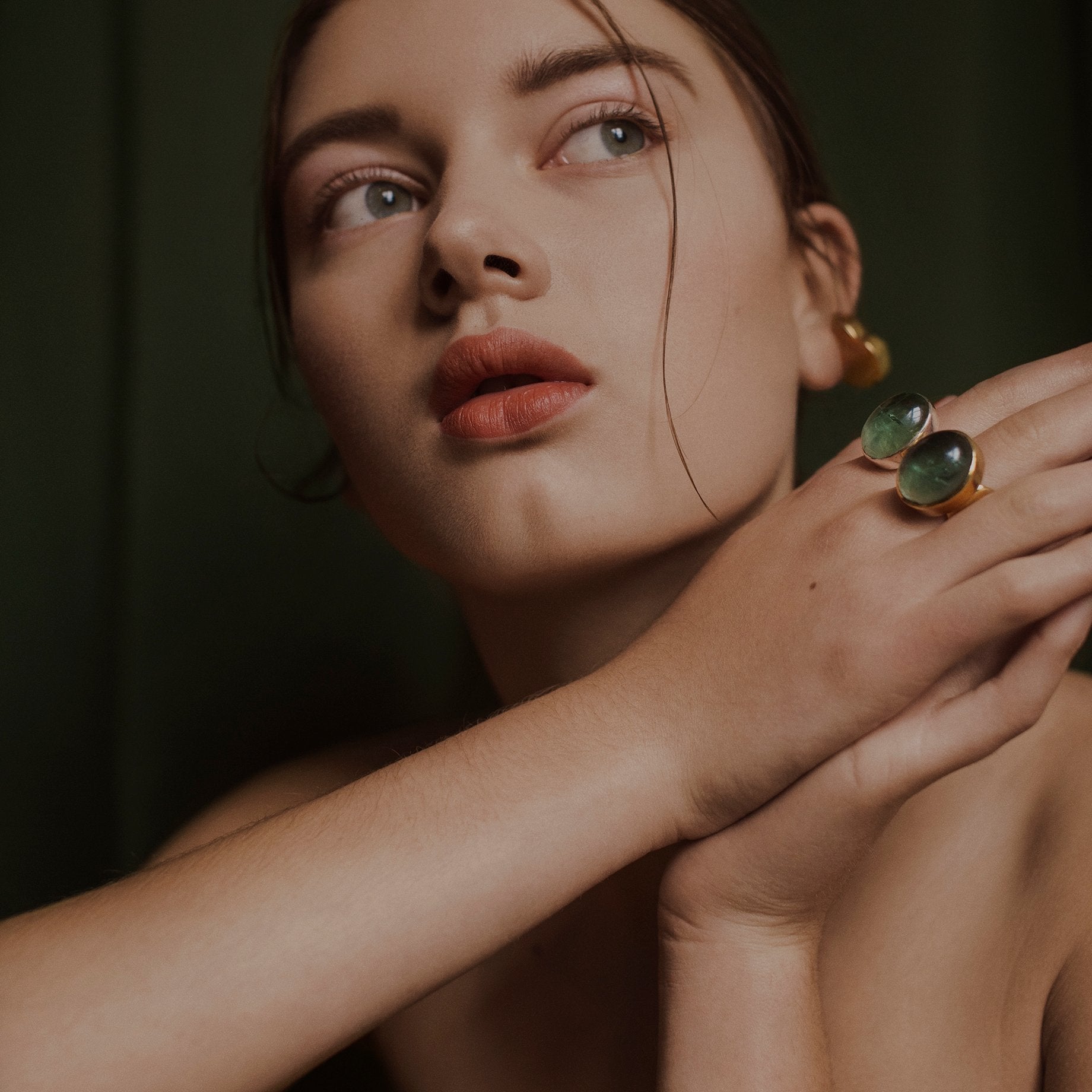 SHOT RING - BIRDIE NAM NAM BRASS.