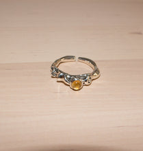 Load image into Gallery viewer, BLOODS RING CITRINE SILVER.