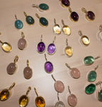 SHOT CHARM BRASS ROSE.