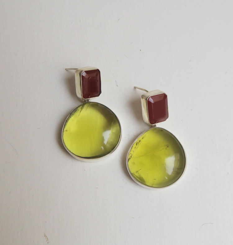 DAZE EARRINGS SILVER.