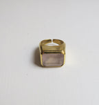 GOLDEN PINK RING.