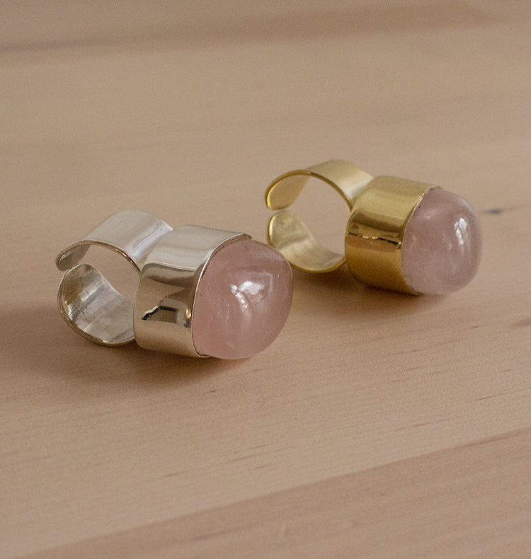 GROGG RING BRASS ROSE.