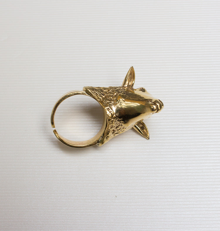 LAMB RING BRASS.