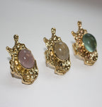 MODD RING RUTILE BRASS.