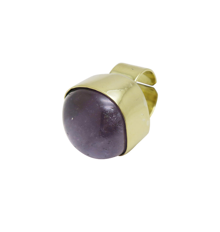 COCKTAIL RAIN RING BRASS.