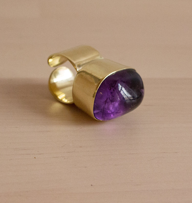 GROGG RING BRASS RAIN.