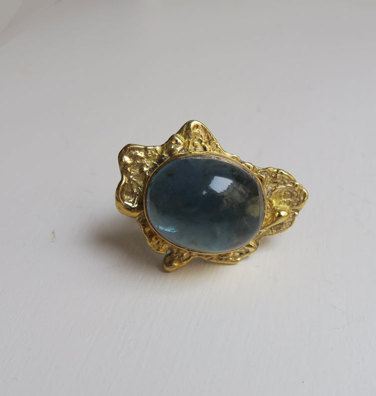 SLUSH BLUE/GREEN BRASS.