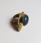 SLUSH BLUE/GREEN BRASS.