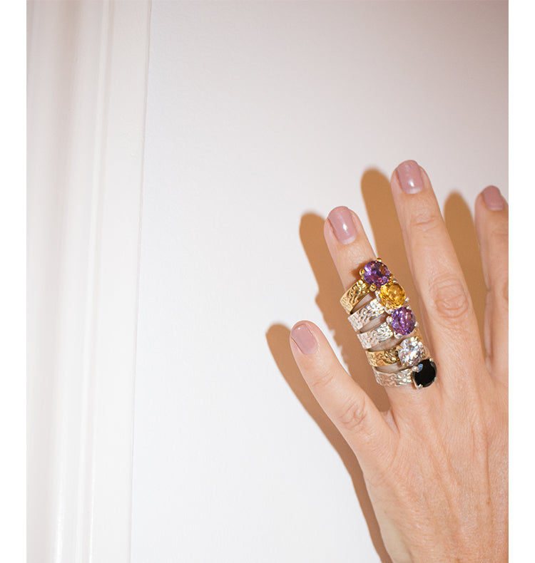 HITCHED - PURPLE BRASS.