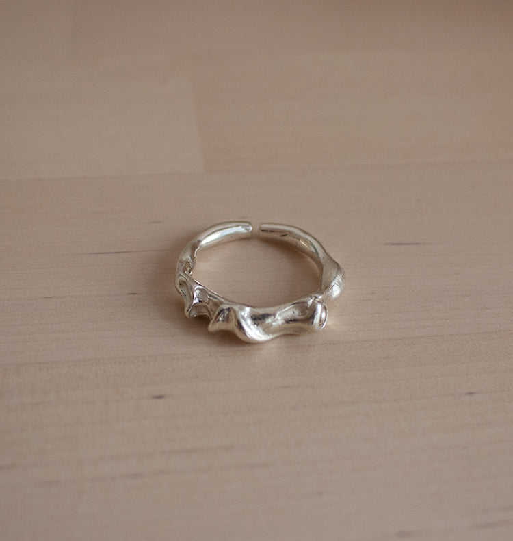 SIDEKICK RING SILVER.