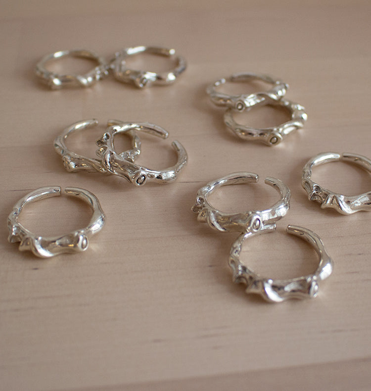 SIDEKICK RING SILVER.