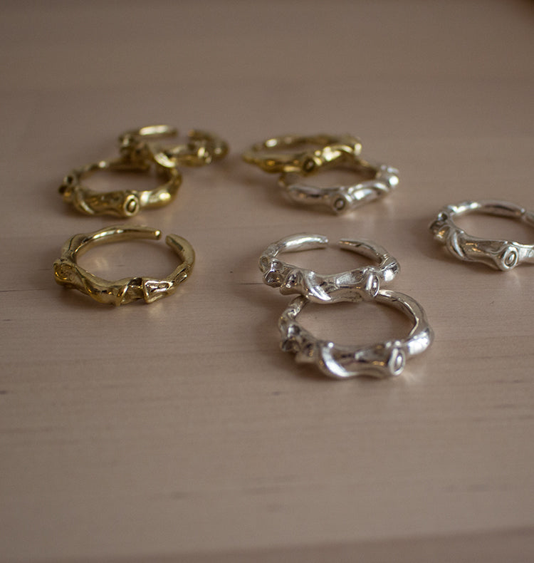 SIDEKICK RING SILVER.