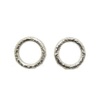 ACE EARRINGS SILVER.