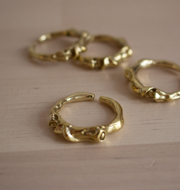 SIDEKICK RING BRASS.