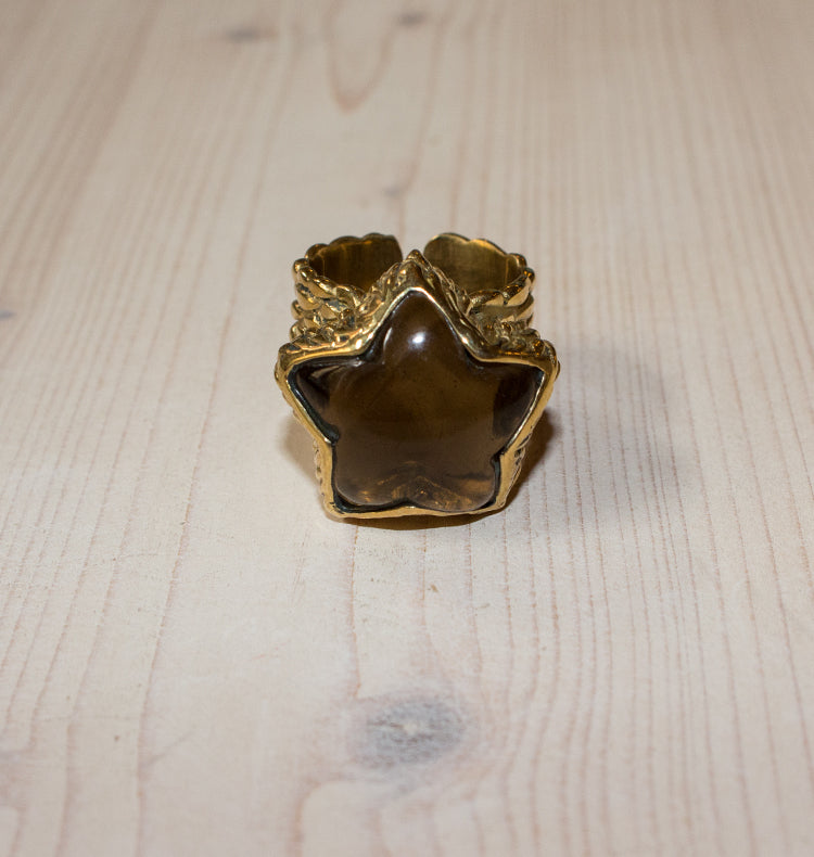 URSA RING BRASS SMOKEY.