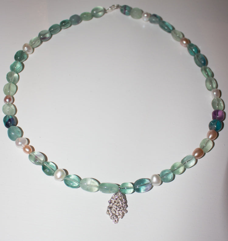 CANDY CANE NECKLACE.