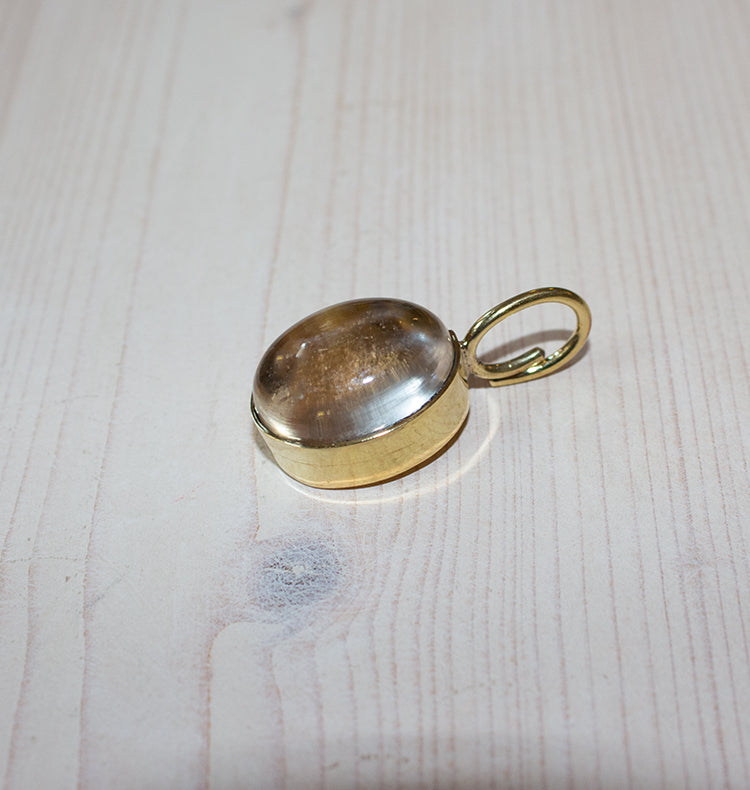 SHOT CHARM BRASS SKINNY.