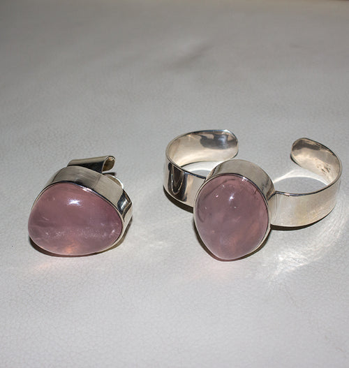 COCKTAIL BRACELET SILVER - ROSE.