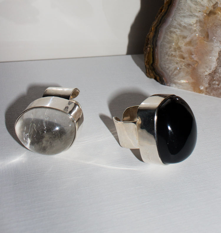 COCKTAIL BLACK SILVER.