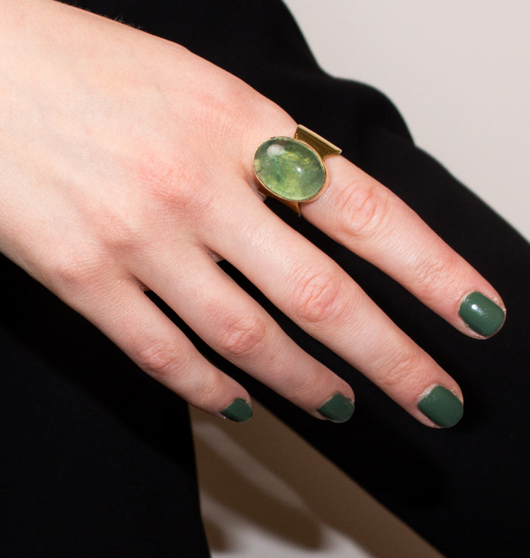 SHOT RING - BIRDIE NAM NAM BRASS.