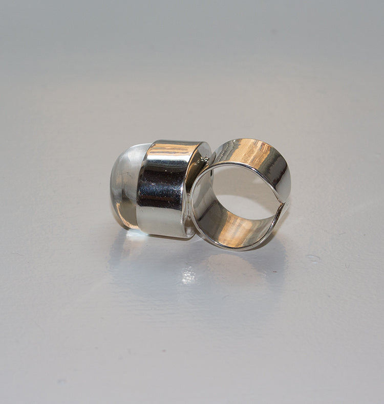 GROGG RING SILVER SKINNY.