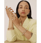 NO STRINGS BRACELET- BRASS.