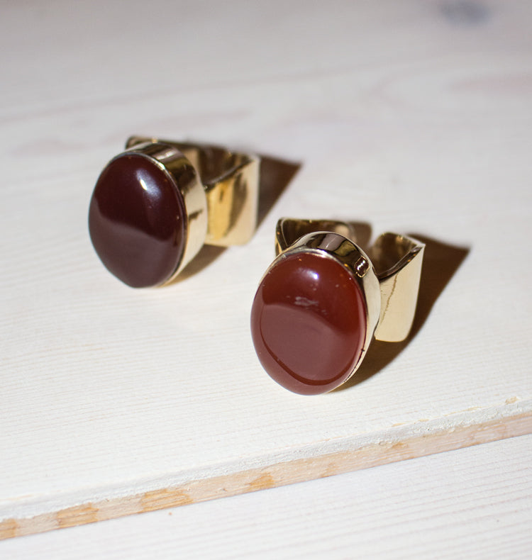 SHOT RING - HURRICANE BRASS.