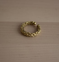 Load image into Gallery viewer, PARTNER BRASS RING/BIG EAR CUFF.